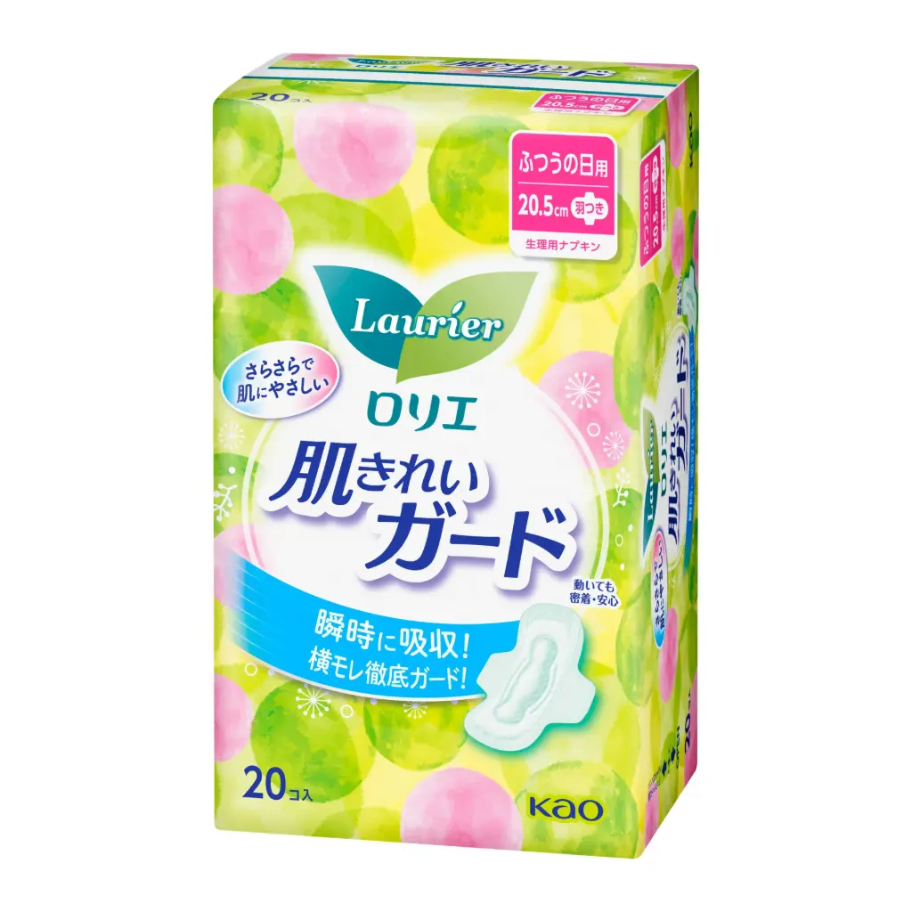 Kao Laurier សំឡីអនាម័យបែតង 20.5cm*20