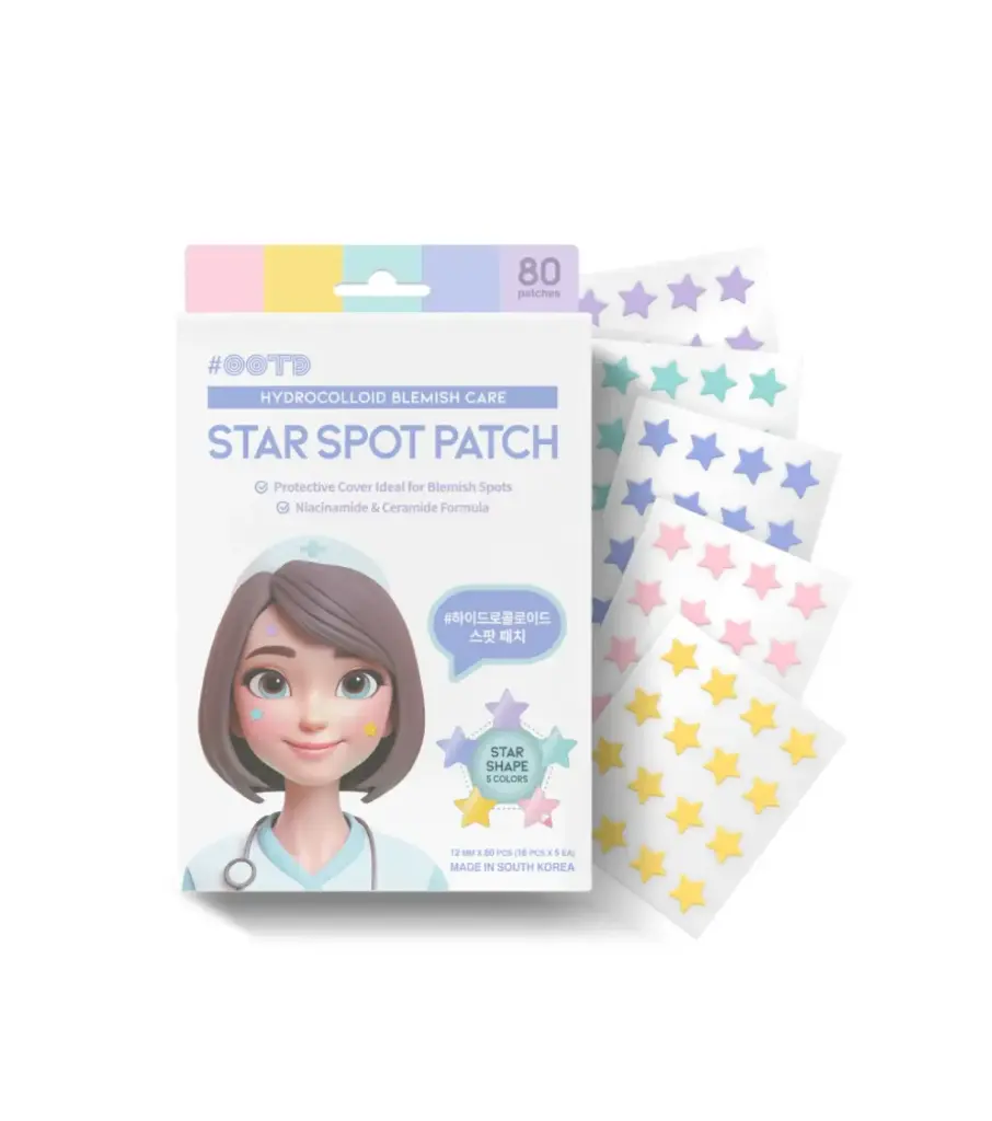 Yegan Star Spot Patch 5colors 80pcs