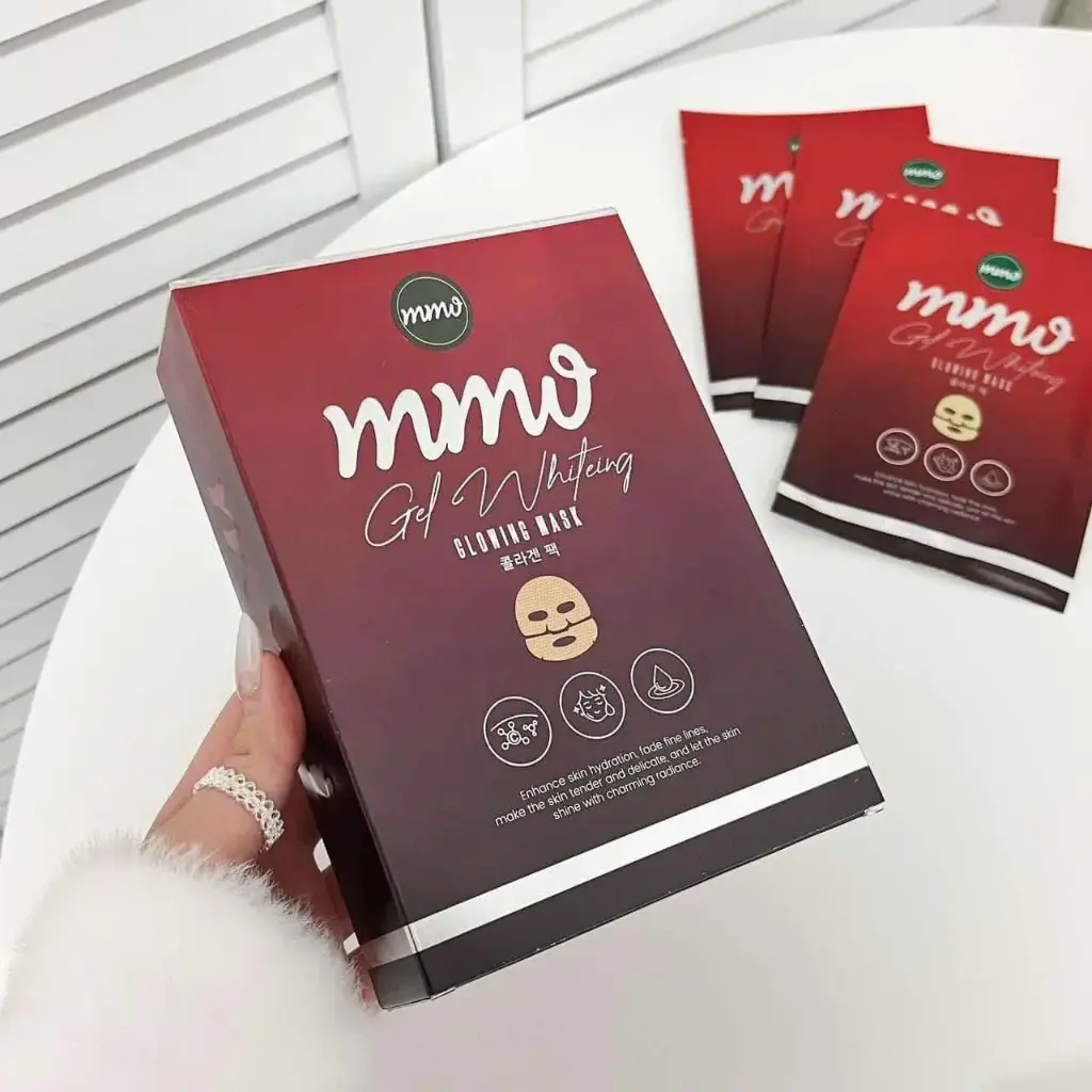 mmo Gel Whitening Glowing Mask 30ml*5
