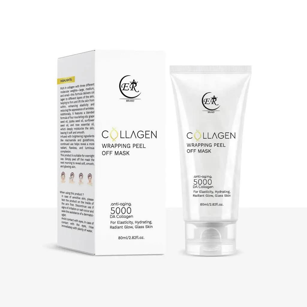 ER brand Collagen Wrapping Peel Off Mask 80ml
