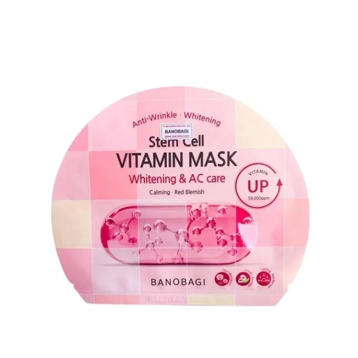 Bano:Bagi Calming Red Blemish Mask Pink 30g*10