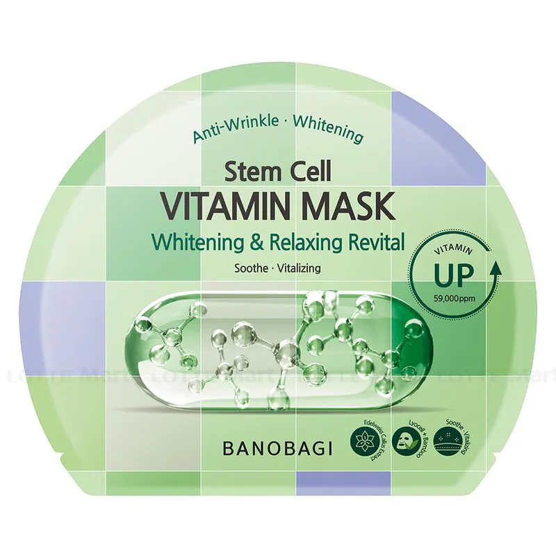 Bano:Bagi Soothe Vitalizing Mask Green 30g*10