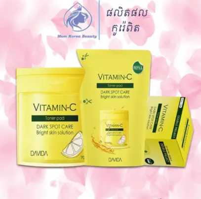 DAVIDAសម្លីជូតមុខវីតាមីនC320ml