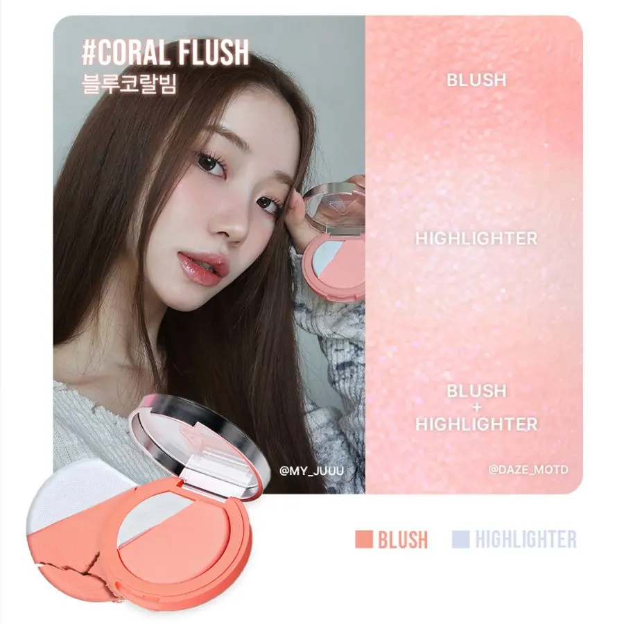 3CE Stylenanda Blushlighter #Coral Flush
