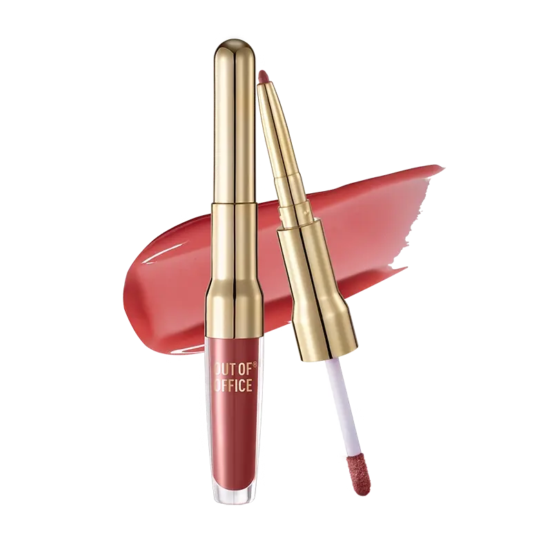 Keke Double Ended Essence Lip Gloss 02# 2.5g+0.2g