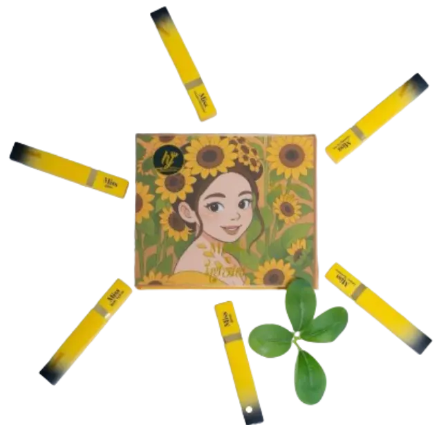 Miss X ប្រែកាយ Luxury Lipstick Set 6pcs