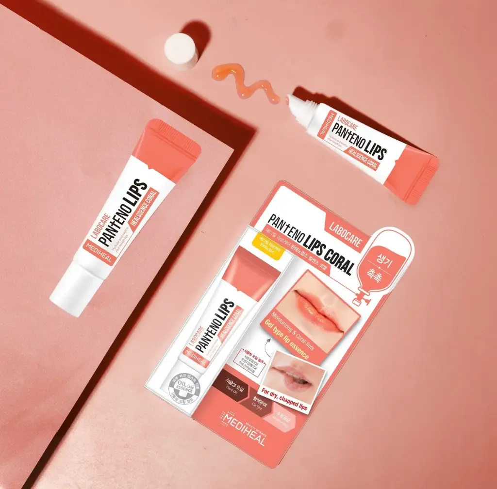 Mediheal Penteno Lips Healssence Coral #Orange 10ml