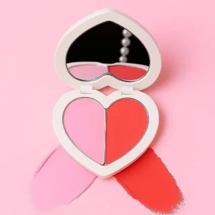 Uneed Glowing Blush 2Colors in One #Fairy Melon 8g