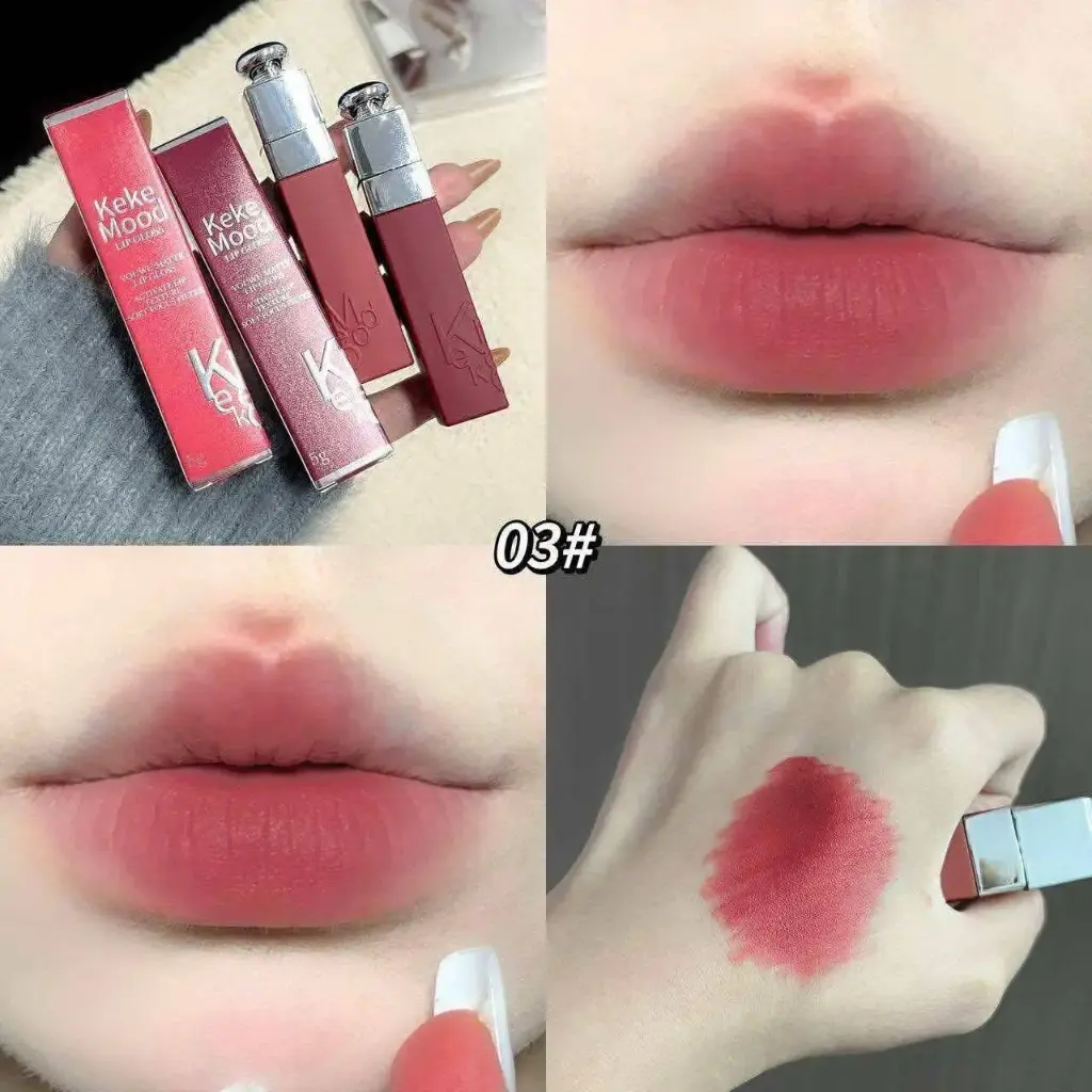 Keke Mood Youwu Matte Lip Gloss 3# 5g