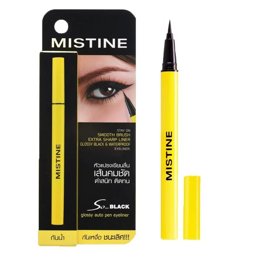 Mistine Glossy Auto Pen Eyeliner #Black 1g
