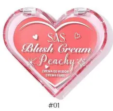SAS Peachy Blush Cream #01 4.5g