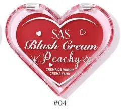 SAS Peachy Blush Cream #04 4.5g