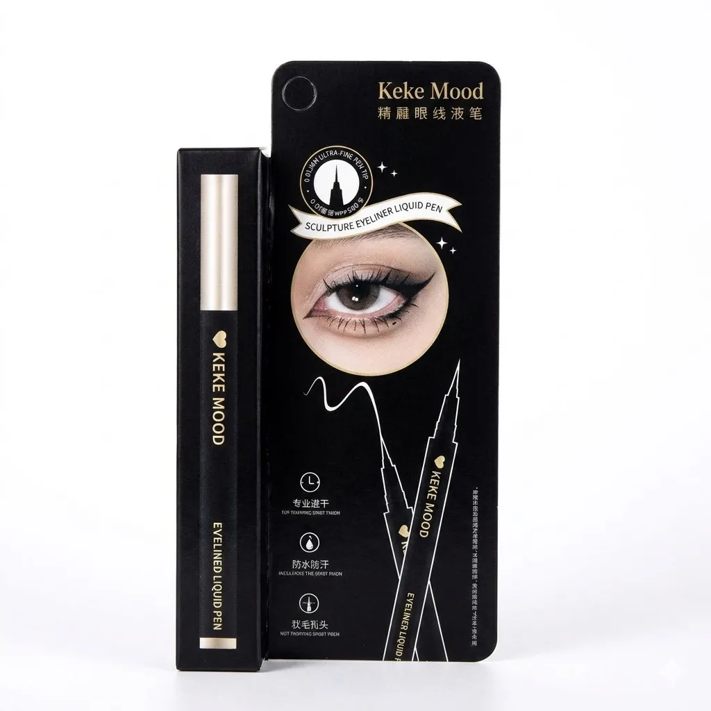 Keke Mood Sculpture Eyeliner Liquid Pen#1 0.6g