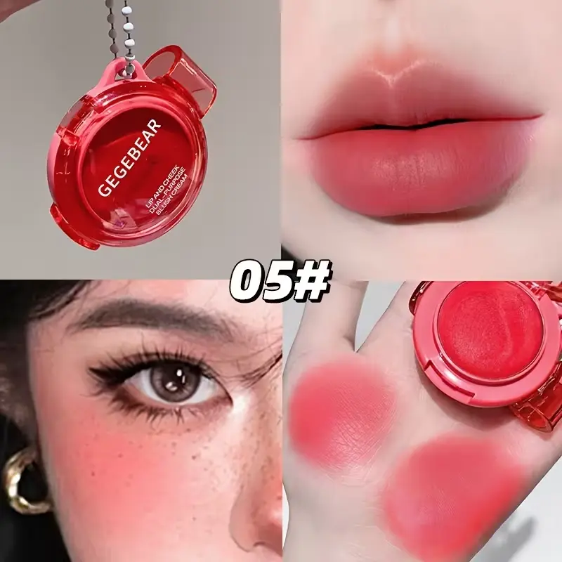 GegeBear Lip And Cheek Blush Cream #GX207-05 1.8g
