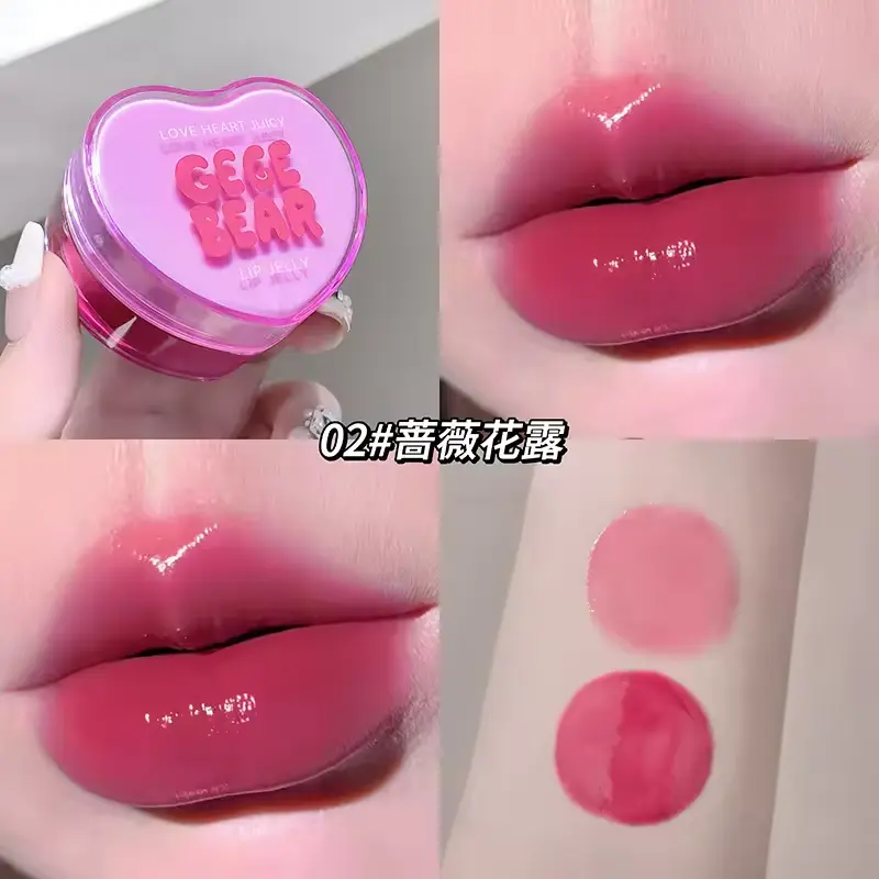 Gege Bear Love Heart Juicy Lip Jelly #GX1389-02 8g