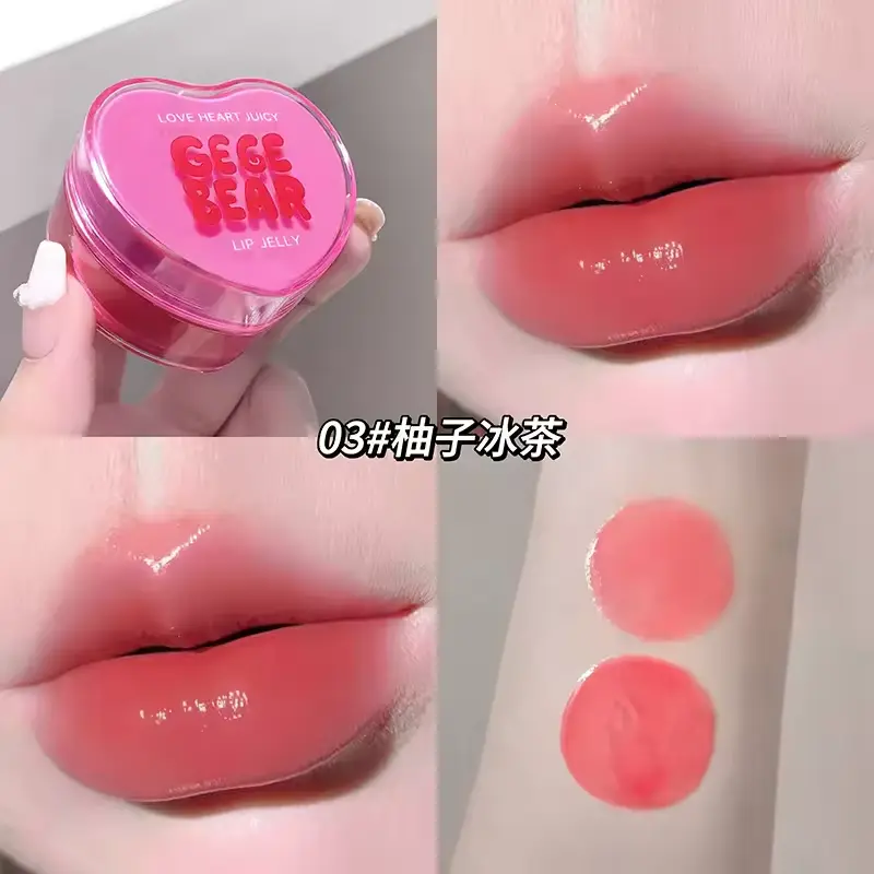 Gege Bear Love Heart Juicy Lip Jelly #GX1389-03 8g