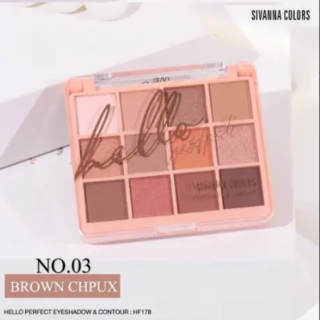Sivanna Hello Eyeshadow&Contour#3