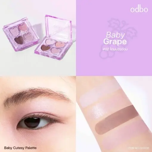 odbo Baby Cutesy Palette#02