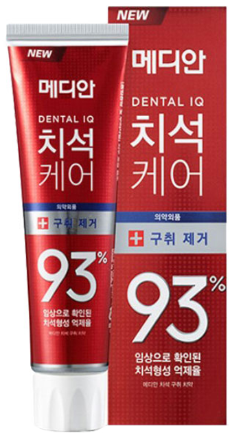 [408027] Median Dental IQ 93% Toothpaste Red 120g
