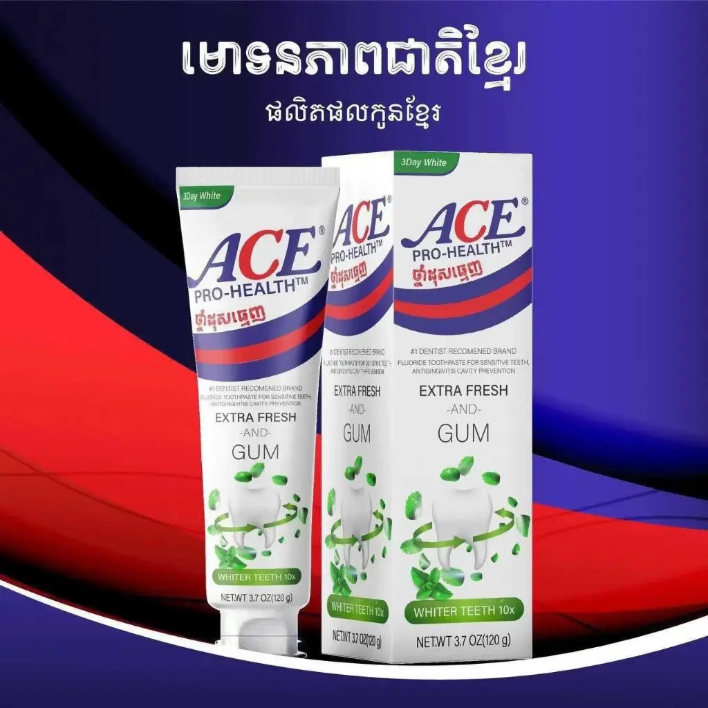 ACE Pro Health ថ្នាំដុសធ្មេញ 120g