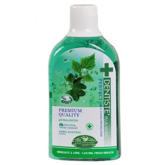 Dentiste' ទឹកខ្ពុលមាត់ Plus White 450ml