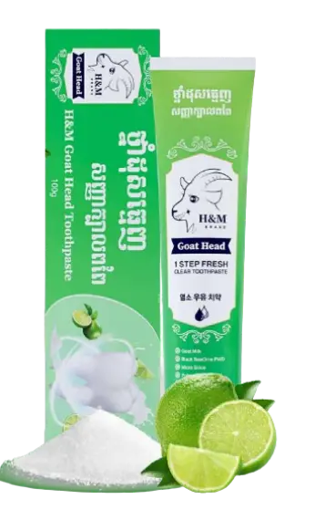 H&M Green Crystal Toothpaste 100g