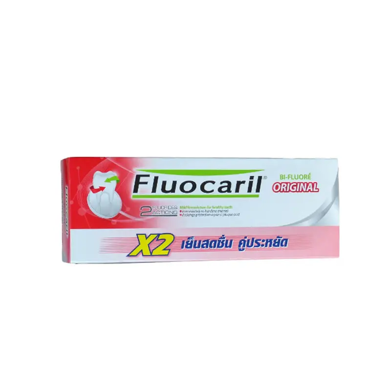 Fluocaril-ថ្នាំដុសធ្មេញស ភ្លឺ 160g