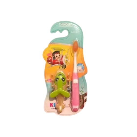 Canosa ច្រាសដុសធ្មេញក្មេង+យន្តហោះ #No718