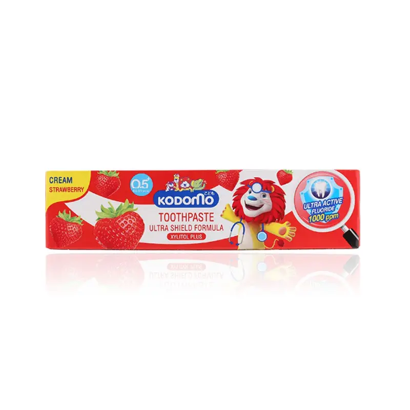 KODOMO-ថ្នាំដុសធ្មេញក្លិនស្ត្របឺរី 40g