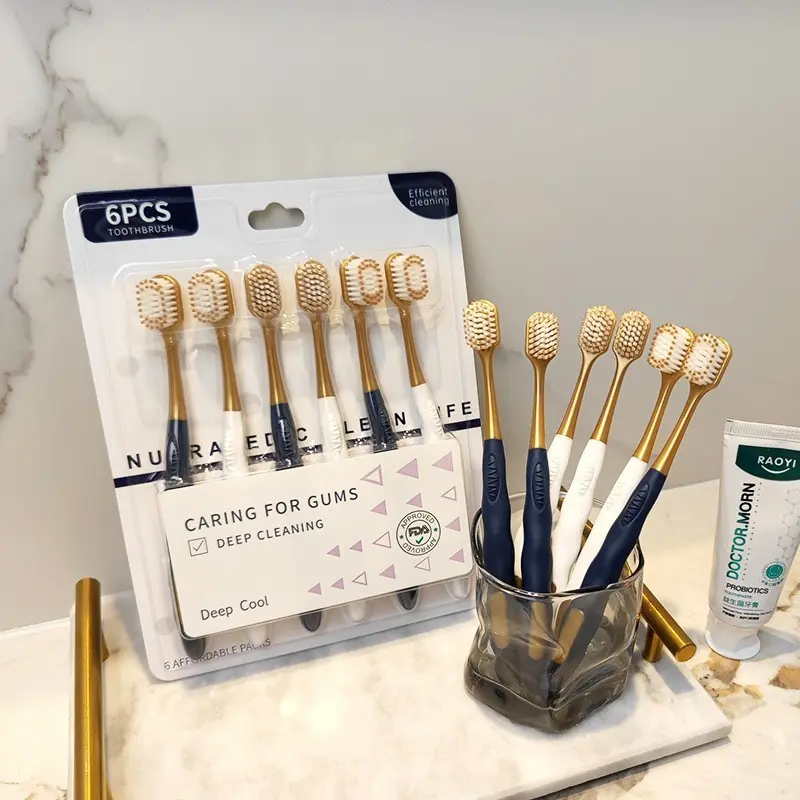 Set Toothbrush Deep Clean 6Affordable Packs