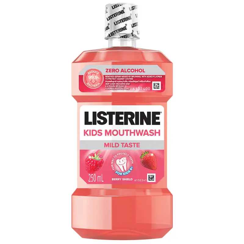LISTERINE ទឹកខ្ពុលមាត់ Berry Shield 250ml