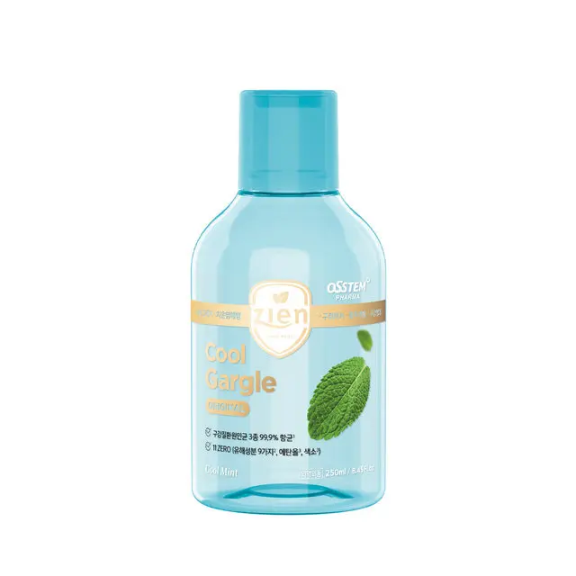 Zien Cool ទឹកខ្ពុលមាត់ Cool Mint 250ml