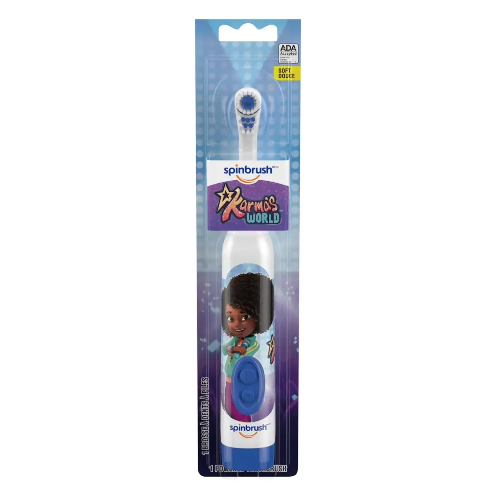 SpinBrush 1 Powered Toothbrush Soft Douce Karmas World