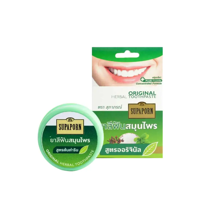 Supaporn-ថ្នាំដុសធ្មេញរុក្ខជាតិ25g