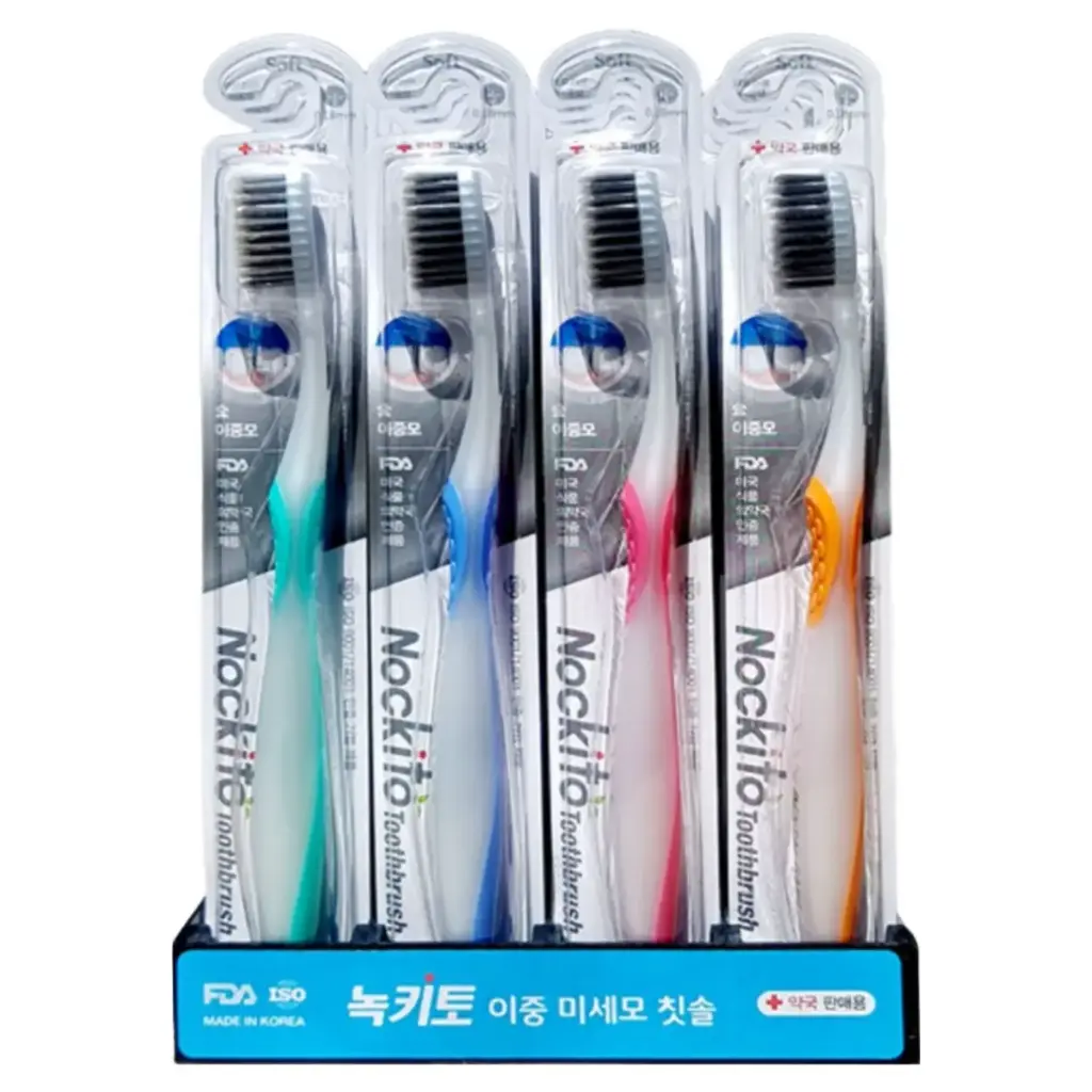 Nockito Soft Toothbrush ប្រផេះ