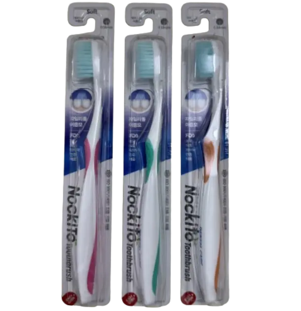 Nockito Toothbrush soft ខៀវ