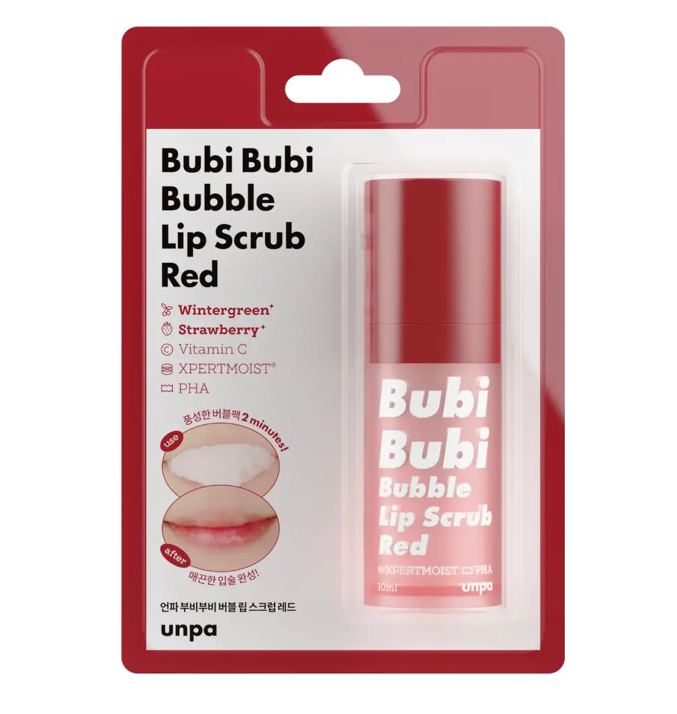 Unpa Bubi Bubi lip Scrub Red 10ml