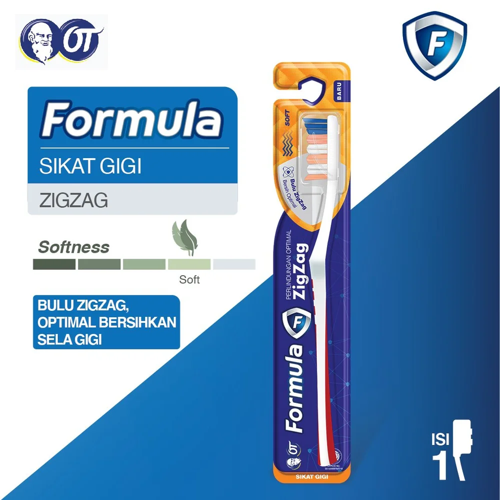 [TT-406013] Formula Zigzag Toothbrush -4150