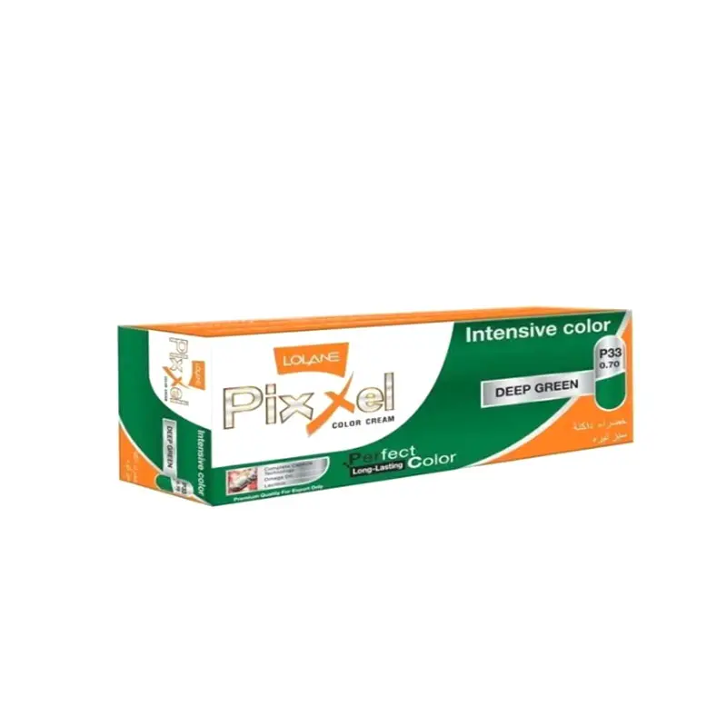 LOLANE-ថ្នាំលាបសក់ពណ៌បៃតងជ្រៅP33 45g,50ml