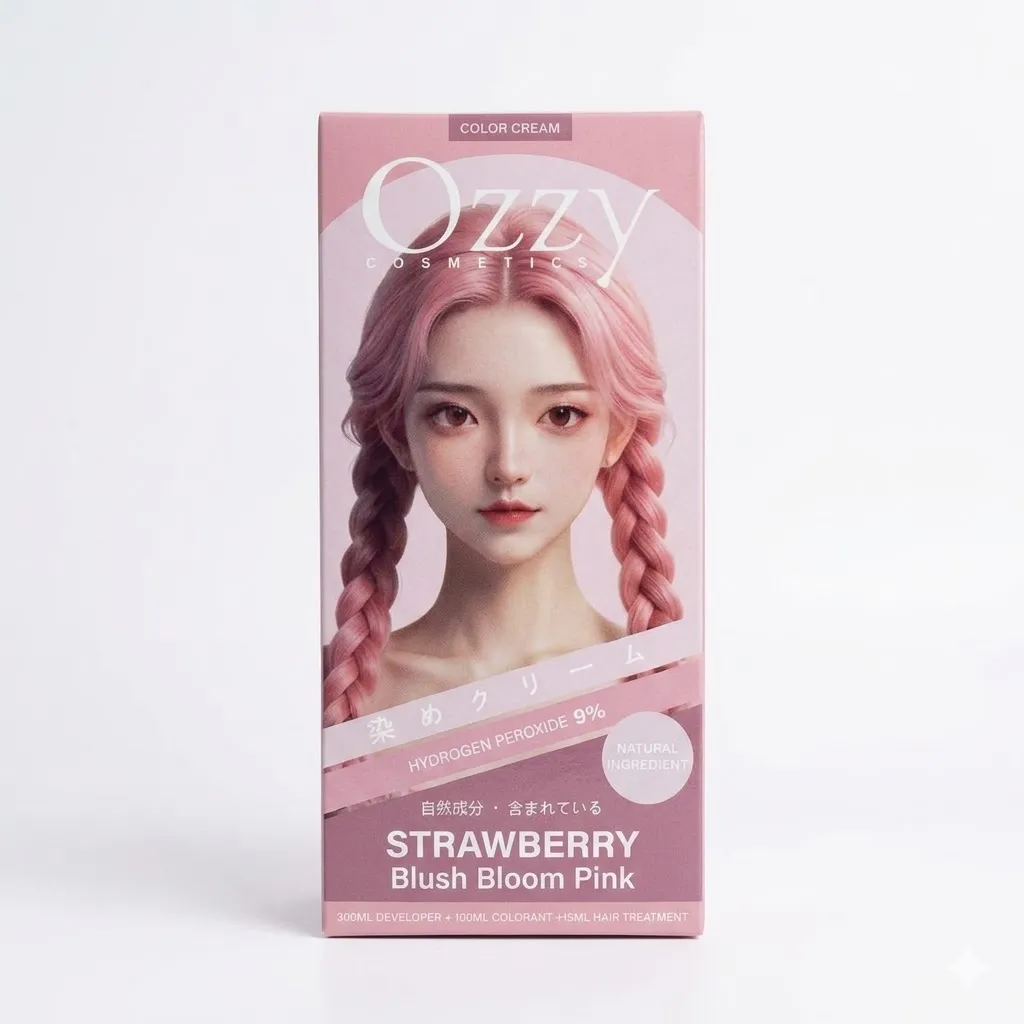 Ozzy ថ្នាំលាបសក់ StrawBerry-4072