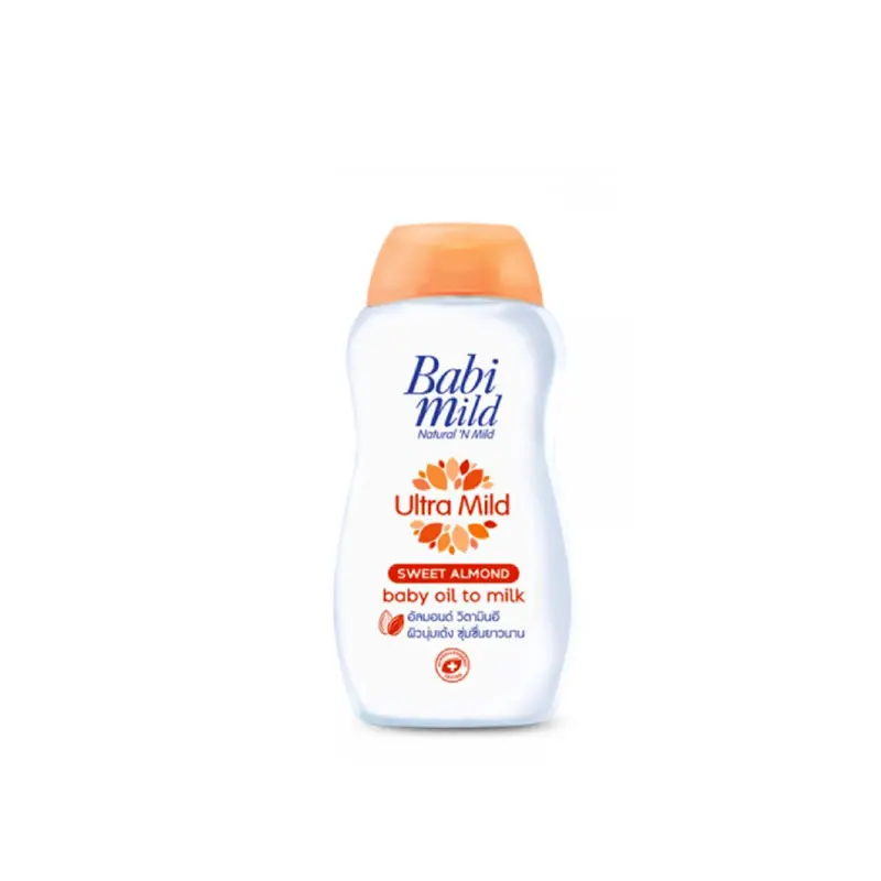 Babi mild-ប្រេងលាបស្បែកអាល់ម៉ុង200ml x3