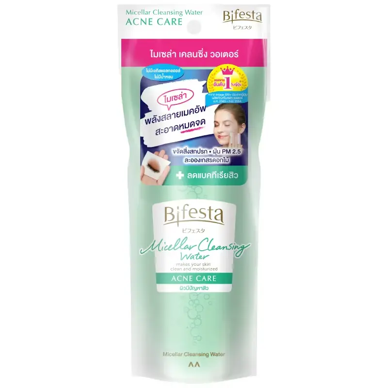 Bifesta ទឹកសម្អាតស្បែកមុខបញ្ហាមុន 90ml