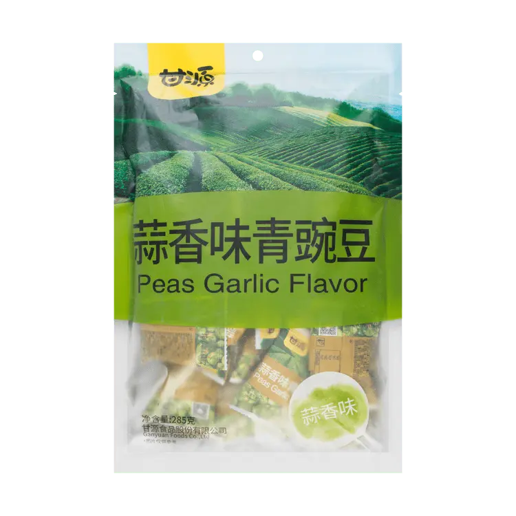Ganyuan Green Peas garlic Flavor លឿង 500g