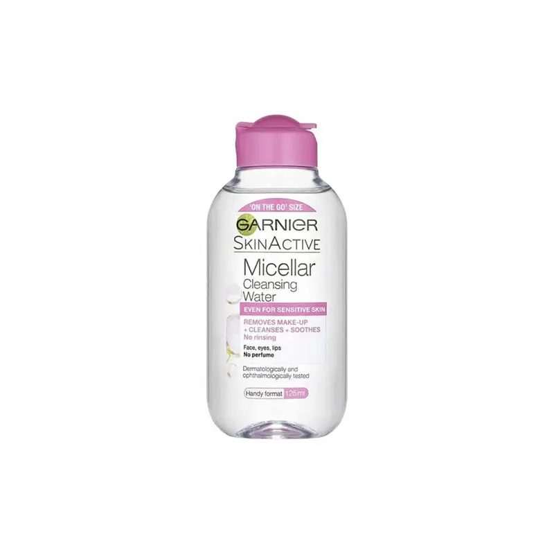GARNIER ទឹកសម្អាតមុខពណ៌ឈូកដបតូច 125ml