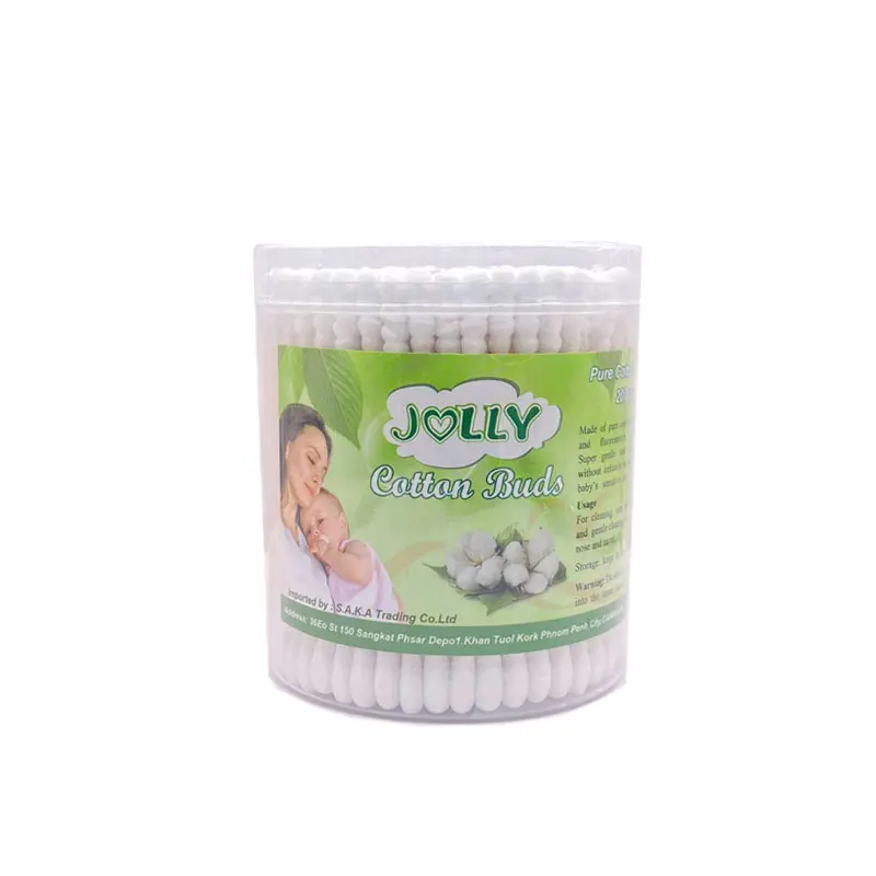 JOLLY-សំឡីសំអាតត្រចៀក 200pcs