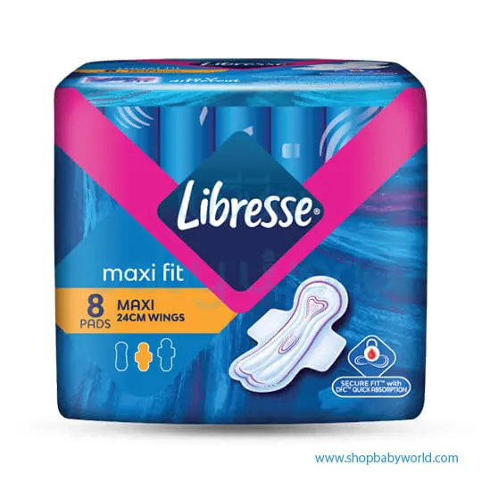 Libresse សំឡីអនាម័យ 8pads*24cm