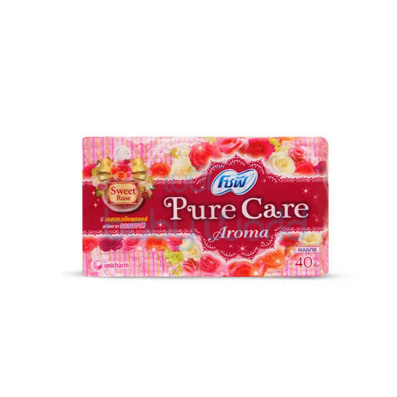 PureCare-សំឡីអនាម័យក្រអូប 40sheet