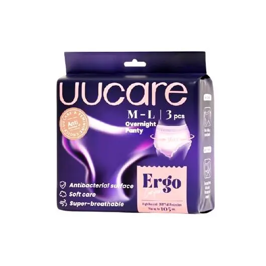UUCare Ergo Overnight Panty M-L 105cm*3