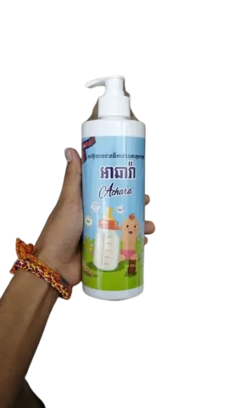 ACHARA សាប៊ូលាងដបកូនក្មេង  500ml