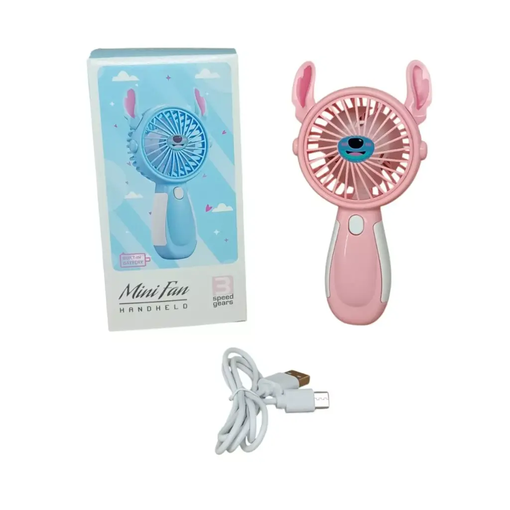 Mini Fan Handheld មានត្រចៀក #6608D